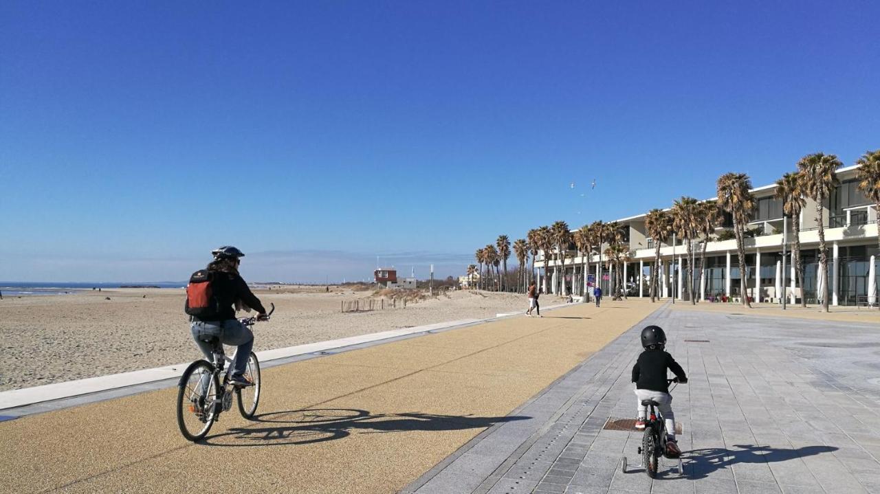 Charmant T2 Les Plages Dorées vue mer + parking Sète Exterior foto